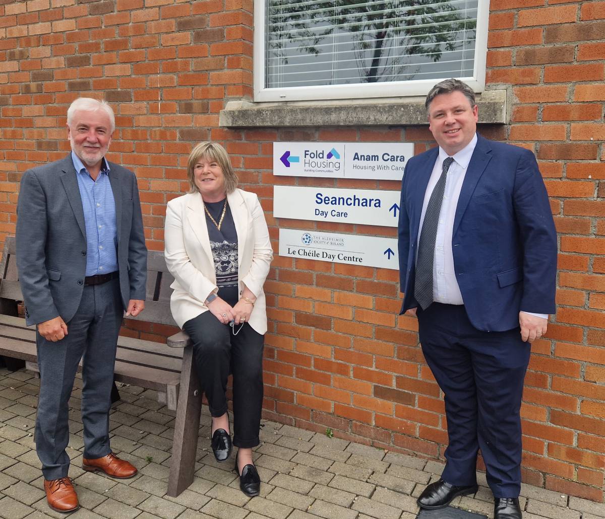 Minister visits Fold Housing, Dublin